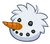 Snowman Puffle Pin