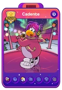 Player Card during the Holiday Jam