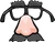 Funny-Face Glasses
