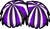 Indigo Pompoms