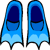 Blue Flippers