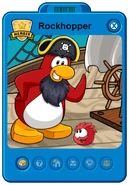 Rockhopper's Player Card during the Beta Party