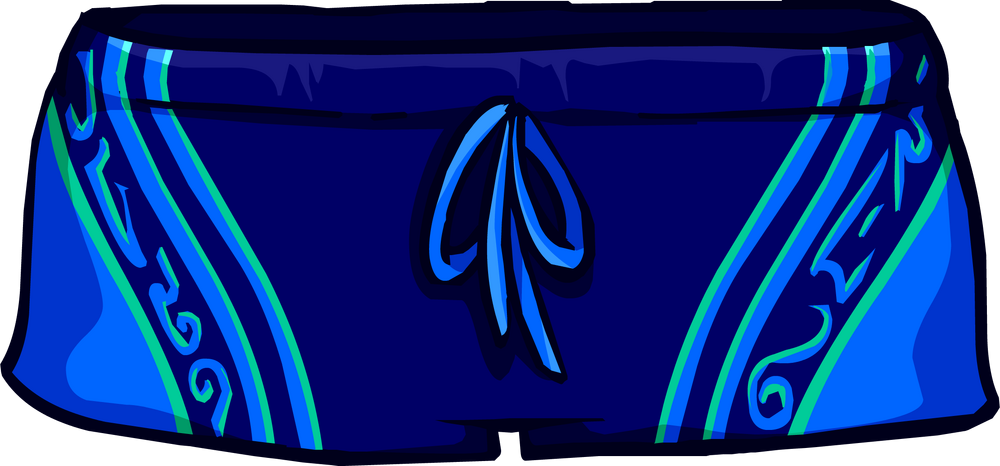 Blue Board Shorts | Club Penguin Journey Wiki | Fandom