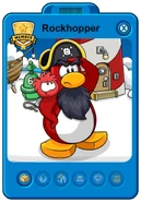 Rockhopper's Player Card during the Save the Migrator Project, 1st Anniversary and Pirate Party 2024
