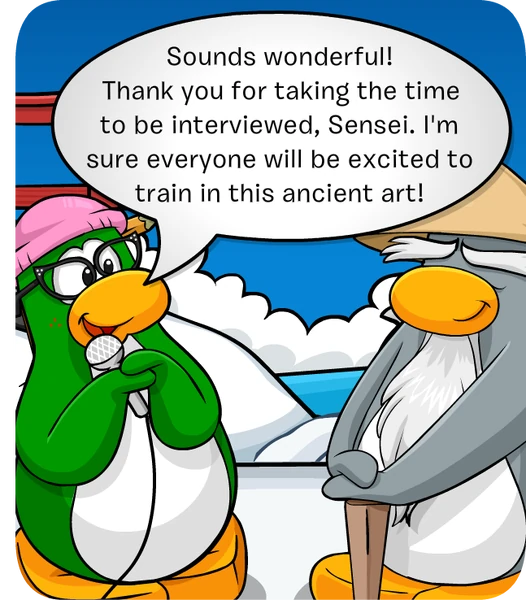 Club Penguin Times Issue 9 Interview Page 10