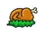 Thanksgiving Turkey Pin