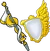 Gold Staff and Shield
