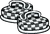 Black Checkered Shoes