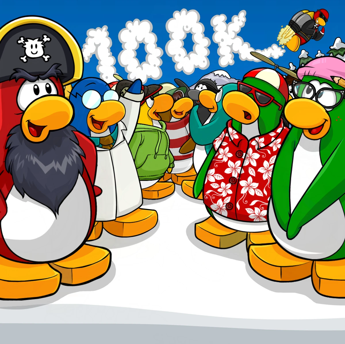 100K Penguins Background Club Penguin Journey Wiki Fandom