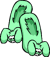 Green Bunny Slippers