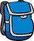 Blue Backpack