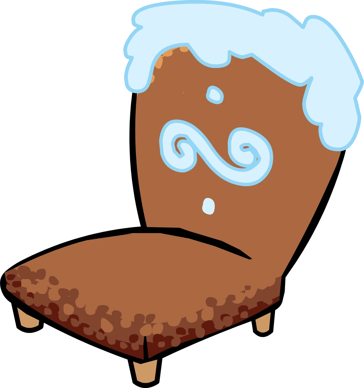 Gingerbread Chair | Club Penguin Journey Wiki | Fandom