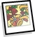 Holiday Wreath Background Icon