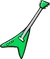 Electric Green Guitar
