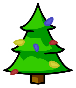 Pin christmas tree top