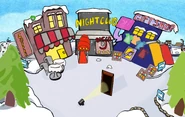 One Eyed Puffle Pin Location 2.png (1.25 MB) With the One Eyed Puffle Pin during the April Fools Party 2025