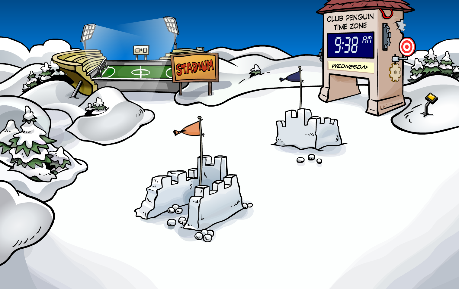 Map, Club Penguin Wiki