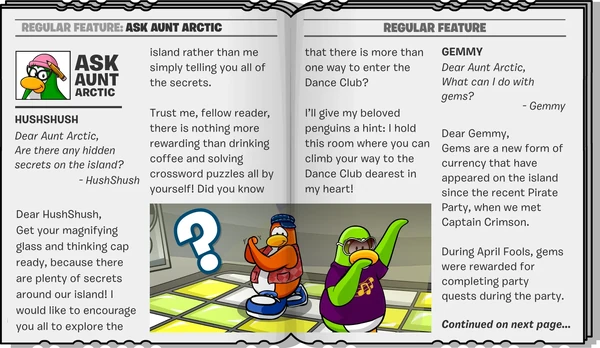 Club Penguin Times Issue 30 Page 6