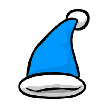 Blue 2025 elf hat