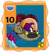 Featured on a Card-Jitsu Card
