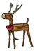 Reindeer Pin