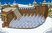 Rockhopper's igloo (as of January 2025)