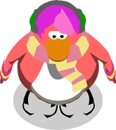 Cadence's in-game sprite during the Smoothie-A-Thon
