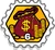 6 Coin Bags Stamp
