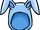 Blue Bunny Ears