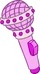 Pink Microphone