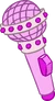 Pink Microphone