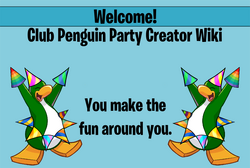 Chill's Club Penguin Opinions : The Club Penguin Party Creator!