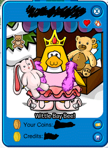 What a pookie would wear (name blurred due to privacy)