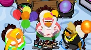 A family celebrating a pookie's birthday