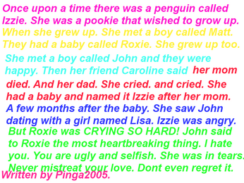 A sad club penguin story