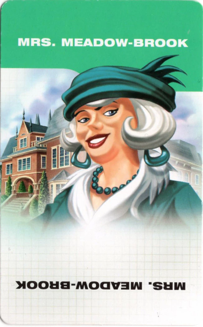 Mrs. Meadow-Brook | Cluepedia Wiki | Fandom