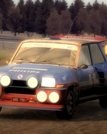 Renault 5 Turbo Colin Mcrae Rally And Dirt Wiki Fandom Renault 5 Turbo Colin Mcrae Rally And Dirt Wiki Fandom