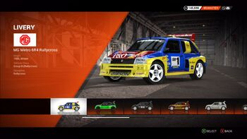 DiRT 4 MG Metro 6R4 Rallycross