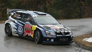 Sébastien Ogier's Polo R WRC in 2015 Monte-Carlo Rally.