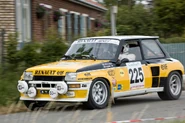 An actual Renault 5 Turbo in 2011 Ypres Historic Rally.