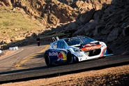 Sébastien Loeb's 208 T16 in his record-breaking run.