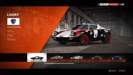 DiRT 4 Lancia Stratos