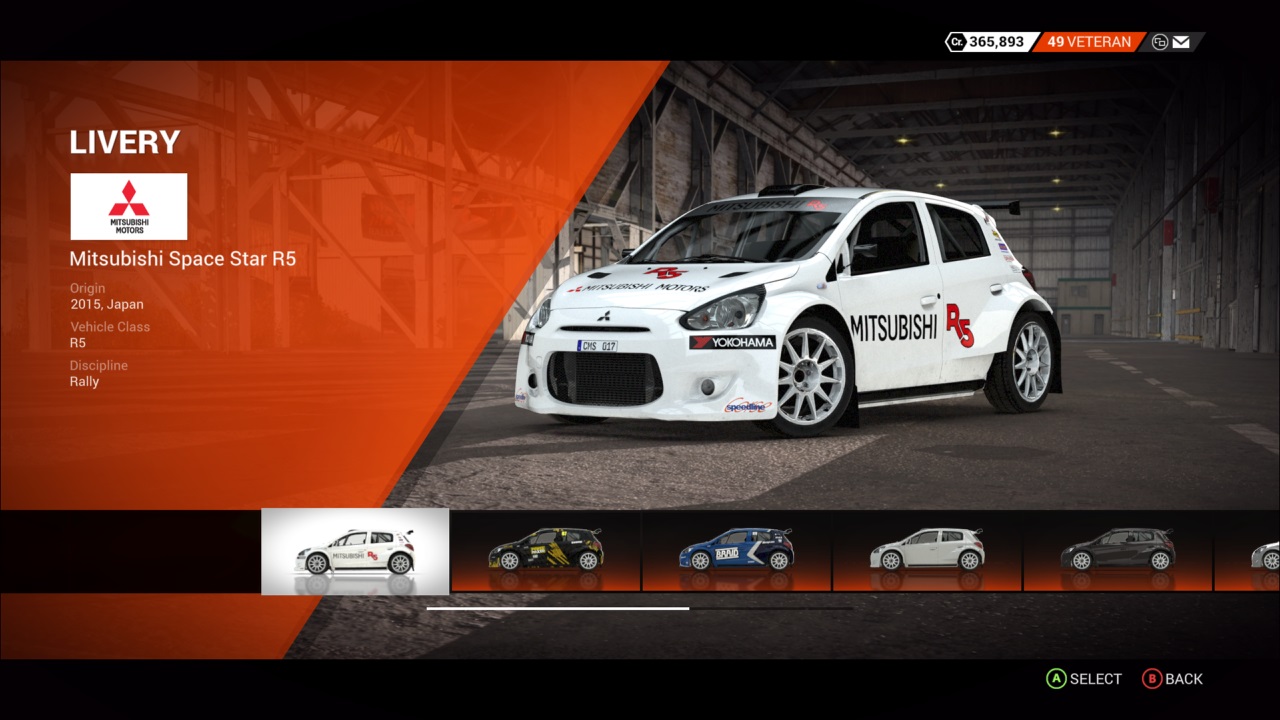 Mitsubishi Space Star R5, Colin McRae Rally and DiRT Wiki