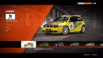 DiRT 4 SEAT Ibiza Kitcar