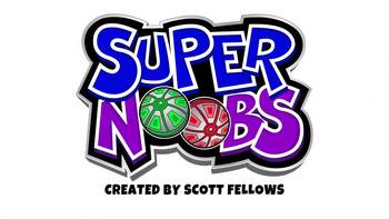 Supernoobs Title Card