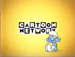 Cnpowerhousesmurfsbttsyellow