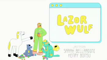 Lazor Wulf Title Card