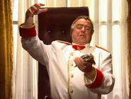 Alexander Romanov and his beloved pet turtle, Sam