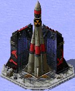 Charged Nuclear missile silo in a snow theater