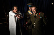 A disturbed Zelinsky tries to stop Cherdenko from remove Albert Einstein from history